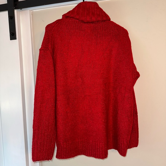 NWT American Eagle oversized turtleneck sweater - Picture 2 of 2